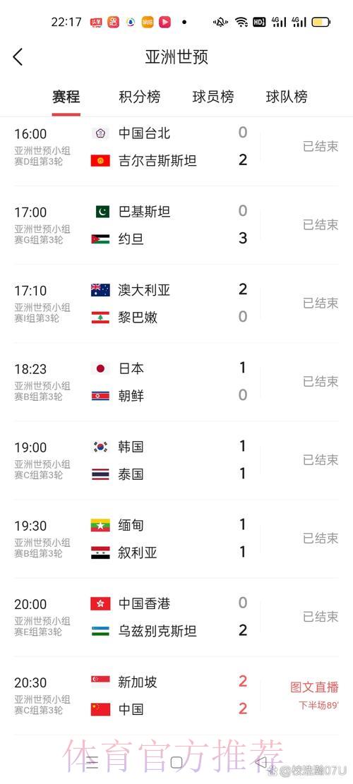 世界杯实时比分精准速递