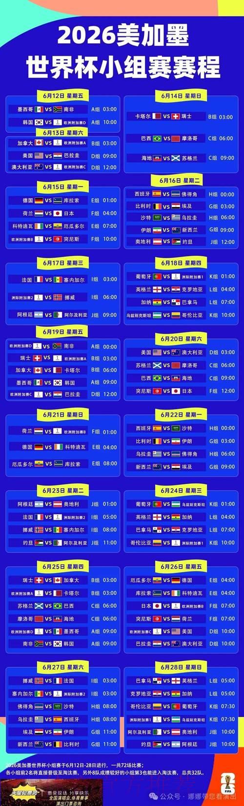 世界杯赛程快速查询技巧大全 世界杯赛程快速查询技巧大全